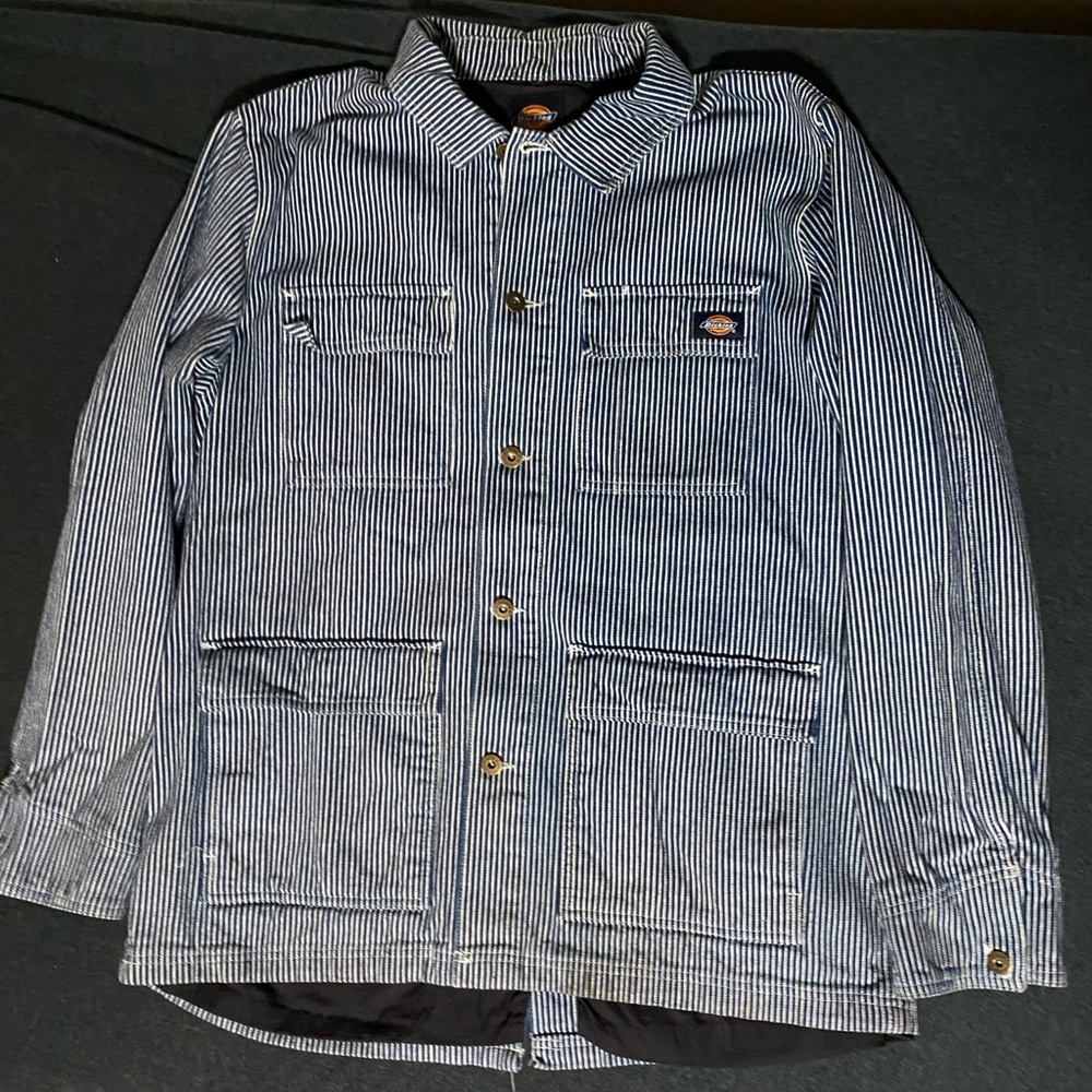 Dickies Hickory Chore Coat, Large
